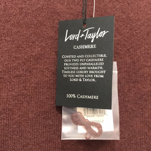 Lord & Taylor 100% Cashmere Women’s Sweater Size Large - Picture 4 of 4